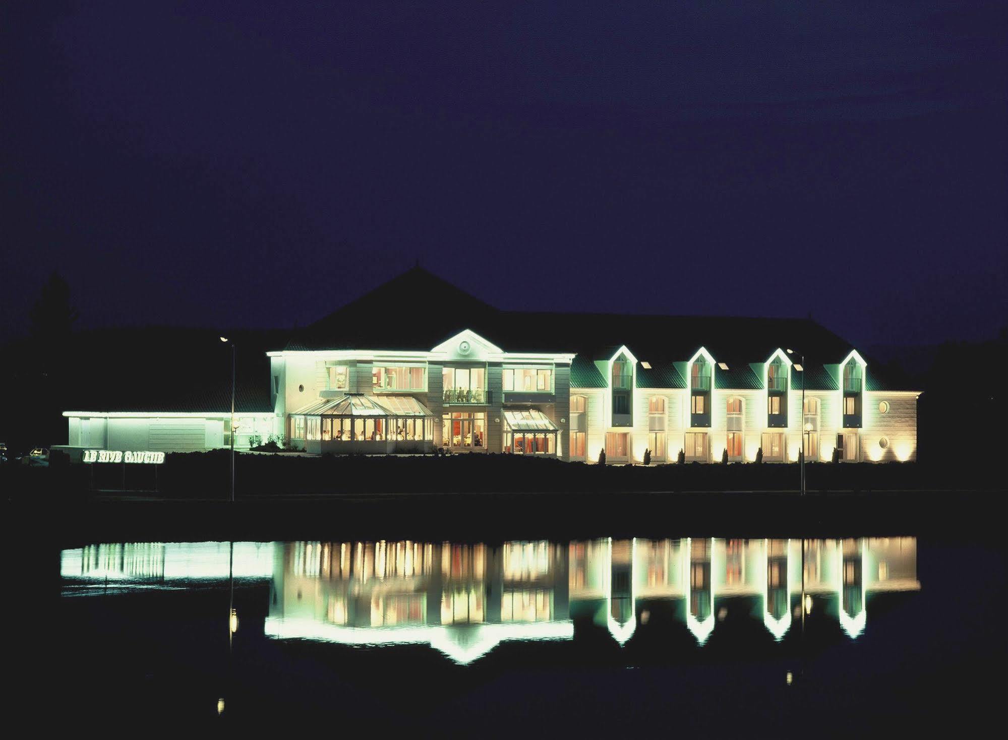 Hotel Restaurant Le Rive Gauche Joigny Exterior photo