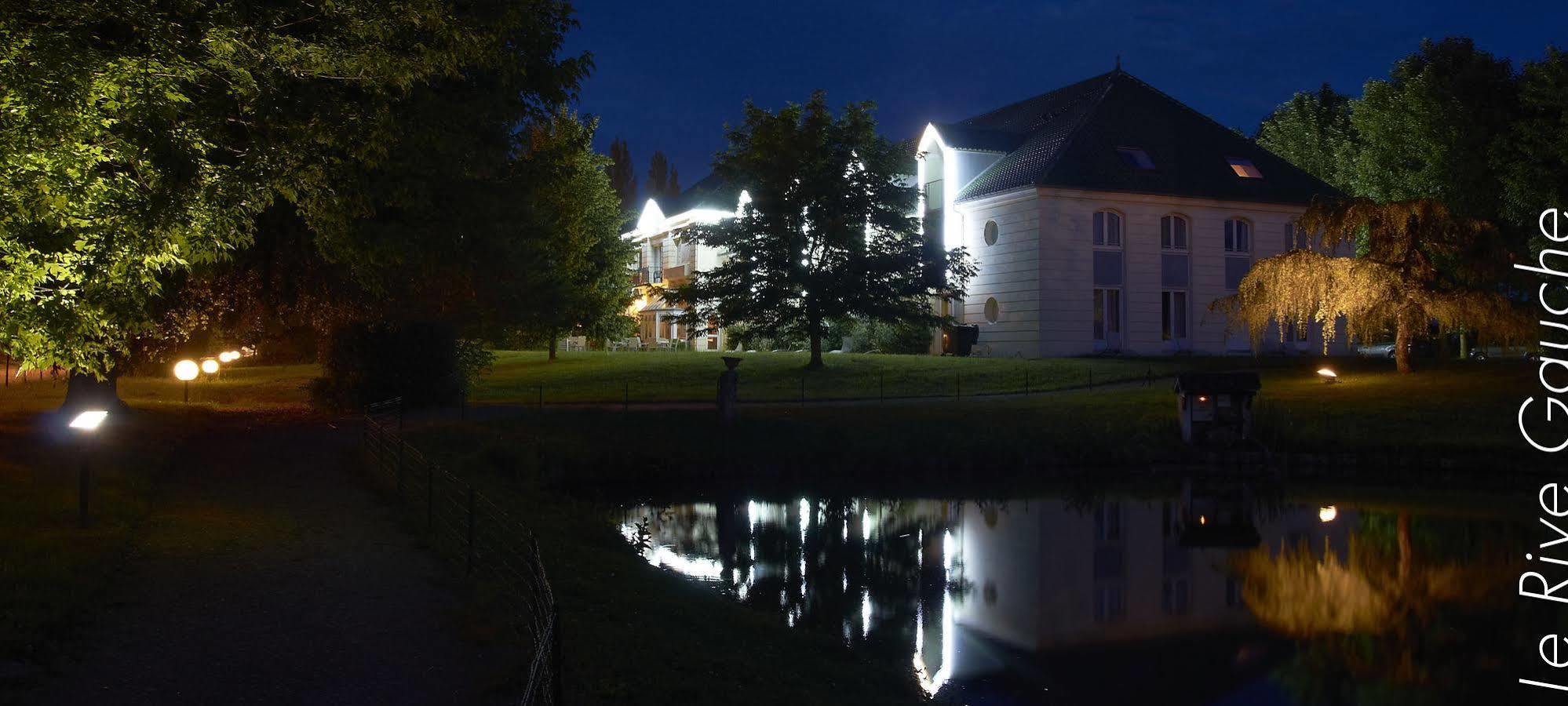 Hotel Restaurant Le Rive Gauche Joigny Exterior photo